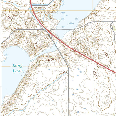 United States Geological Survey Minnewaukan East, ND (2020, 24000-Scale) digital map