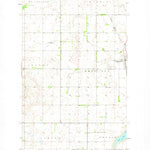 United States Geological Survey Minnewaukan West, ND (1958, 24000-Scale) digital map