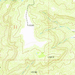 United States Geological Survey Minnie Butte, NM (1973, 24000-Scale) digital map