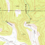 United States Geological Survey Minnie Maud Creek East, UT (1969, 24000-Scale) digital map