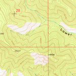 United States Geological Survey Minnie Maud Creek East, UT (1969, 24000-Scale) digital map