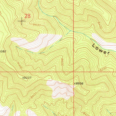 United States Geological Survey Minnie Maud Creek East, UT (1969, 24000-Scale) digital map