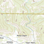 United States Geological Survey Minnie Maud Creek East, UT (2020, 24000-Scale) digital map