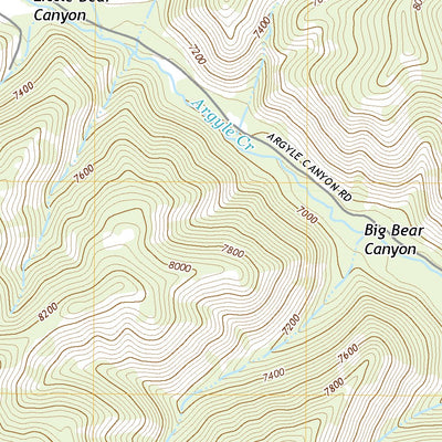 United States Geological Survey Minnie Maud Creek East, UT (2020, 24000-Scale) digital map
