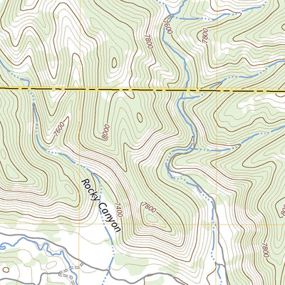 United States Geological Survey Minnie Maud Creek East, UT (2023, 24000-Scale) digital map