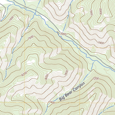 United States Geological Survey Minnie Maud Creek East, UT (2023, 24000-Scale) digital map
