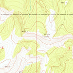 United States Geological Survey Minnie Maud Creek West, UT (1969, 24000-Scale) digital map