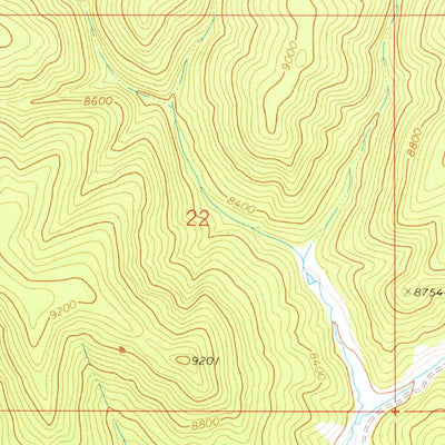 United States Geological Survey Minnie Maud Creek West, UT (1969, 24000-Scale) digital map