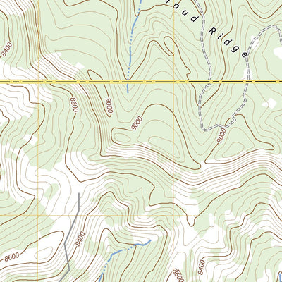 United States Geological Survey Minnie Maud Creek West, UT (2023, 24000-Scale) digital map