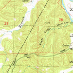 United States Geological Survey Minnith, MO (1980, 24000-Scale) digital map