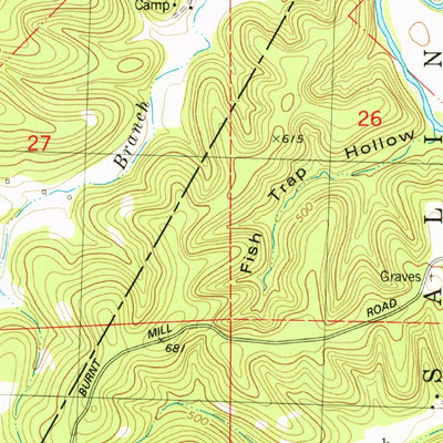 United States Geological Survey Minnith, MO (1980, 24000-Scale) digital map