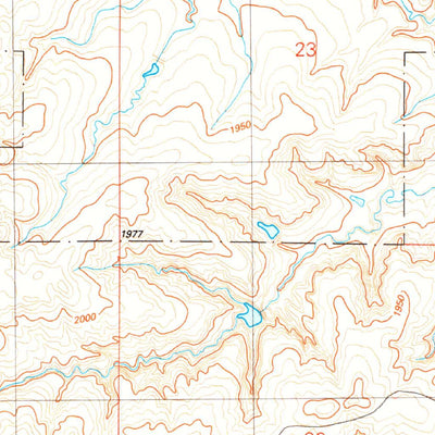 United States Geological Survey Minnow Creek, OK (1989, 24000-Scale) digital map