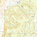 United States Geological Survey Minnow Creek, OK (1989, 24000-Scale) digital map