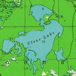 United States Geological Survey Minocqua, WI (1938, 48000-Scale) digital map