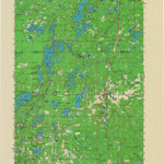 United States Geological Survey Minong, WI (1965, 62500-Scale) digital map