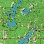 United States Geological Survey Minong, WI (1965, 62500-Scale) digital map