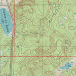 United States Geological Survey Minong, WI (1982, 24000-Scale) digital map