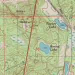 United States Geological Survey Minong, WI (1982, 24000-Scale) digital map
