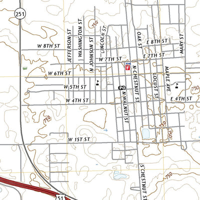 United States Geological Survey Minonk, IL (2021, 24000-Scale) digital map