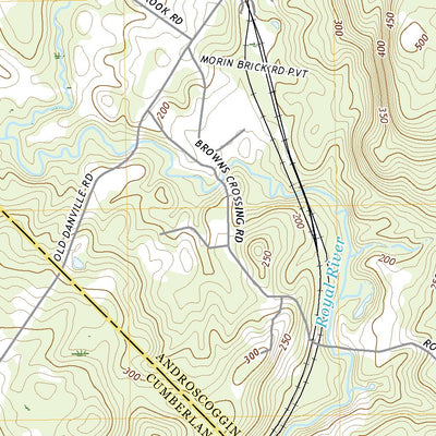 United States Geological Survey Minot, ME (2021, 24000-Scale) digital map