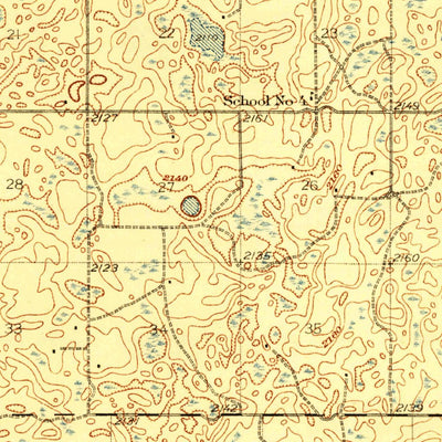 United States Geological Survey Minot, ND (1928, 62500-Scale) digital map