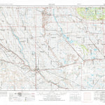 United States Geological Survey Minot, ND (1954, 250000-Scale) digital map