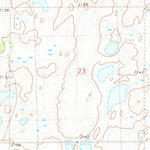 United States Geological Survey Minot SW, ND (1980, 24000-Scale) digital map