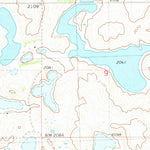 United States Geological Survey Minot SW, ND (1980, 24000-Scale) digital map