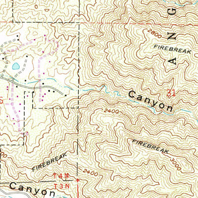 United States Geological Survey Mint Canyon, CA (1960, 24000-Scale) digital map