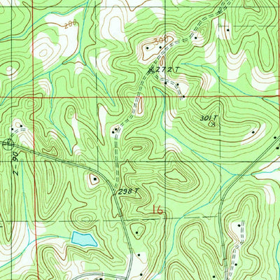 United States Geological Survey Minter, AL (1987, 24000-Scale) digital map