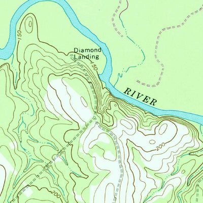 United States Geological Survey Minter, GA (1974, 24000-Scale) digital map
