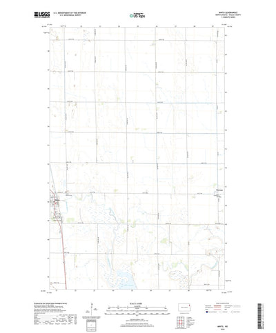 United States Geological Survey Minto, ND (2020, 24000-Scale) digital map