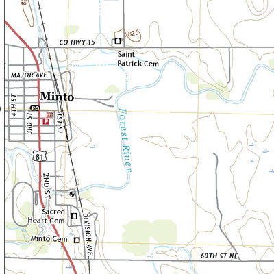 United States Geological Survey Minto, ND (2020, 24000-Scale) digital map