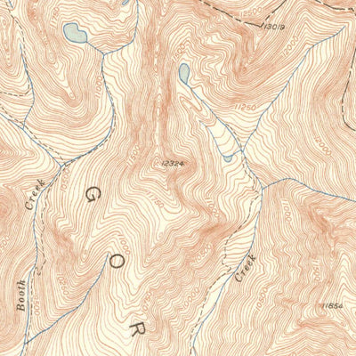 United States Geological Survey Minturn, CO (1934, 62500-Scale) digital map