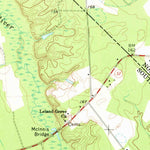 United States Geological Survey Minturn, SC-NC (1971, 24000-Scale) digital map