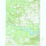 United States Geological Survey Mio, MI (1972, 24000-Scale) digital map