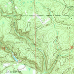 United States Geological Survey Mio, MI (1972, 24000-Scale) digital map