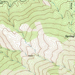 United States Geological Survey Miracle Hot Springs, CA (1972, 24000-Scale) digital map