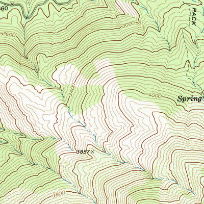 United States Geological Survey Miracle Hot Springs, CA (1972, 24000-Scale) digital map