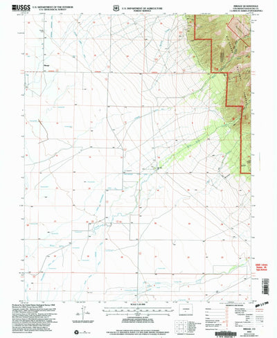 United States Geological Survey Mirage, CO (2001, 24000-Scale) digital map