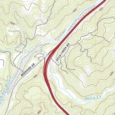 United States Geological Survey Miranda, CA (2021, 24000-Scale) digital map