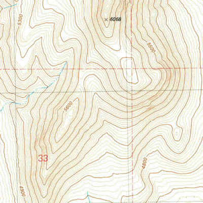 United States Geological Survey Miranda Flat, OR (1981, 24000-Scale) digital map