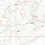United States Geological Survey Miranda Flat SE, OR (1981, 24000-Scale) digital map