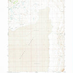 United States Geological Survey Miranda Flat SW, OR (1981, 24000-Scale) digital map