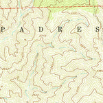 United States Geological Survey Miranda Pine Mountain, CA (1967, 24000-Scale) digital map