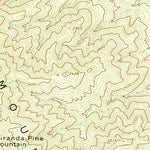 United States Geological Survey Miranda Pine Mountain, CA (1967, 24000-Scale) digital map