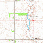 United States Geological Survey Miranda, SD (1966, 24000-Scale) digital map