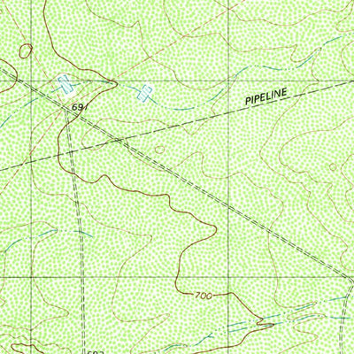 United States Geological Survey Mirando City, TX (1980, 24000-Scale) digital map