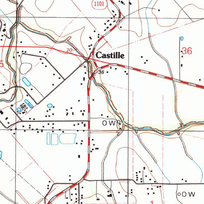 United States Geological Survey Mire, LA (1998, 24000-Scale) digital map