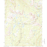 United States Geological Survey Mirror Lake, UT (1972, 24000-Scale) digital map